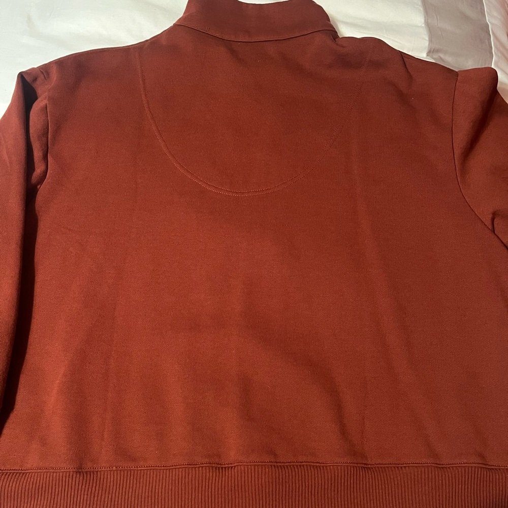 Rust 1/4 zip - Picture 2 of 4